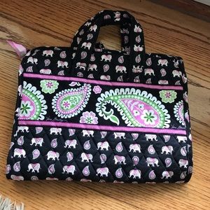 Vera Bradley compact hanging make up bag